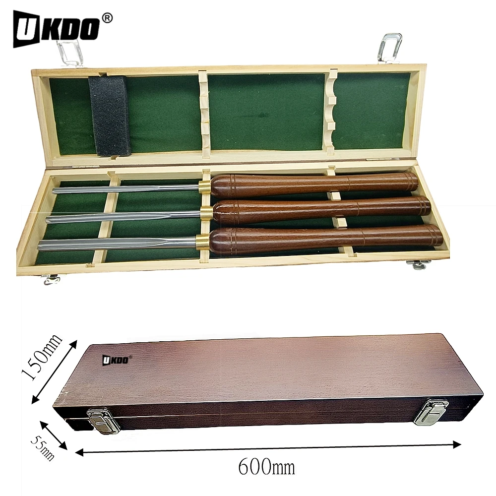 Набор токарных резцов UCDO из быстрорежущей стали для дерева Шпиндельный Режущий