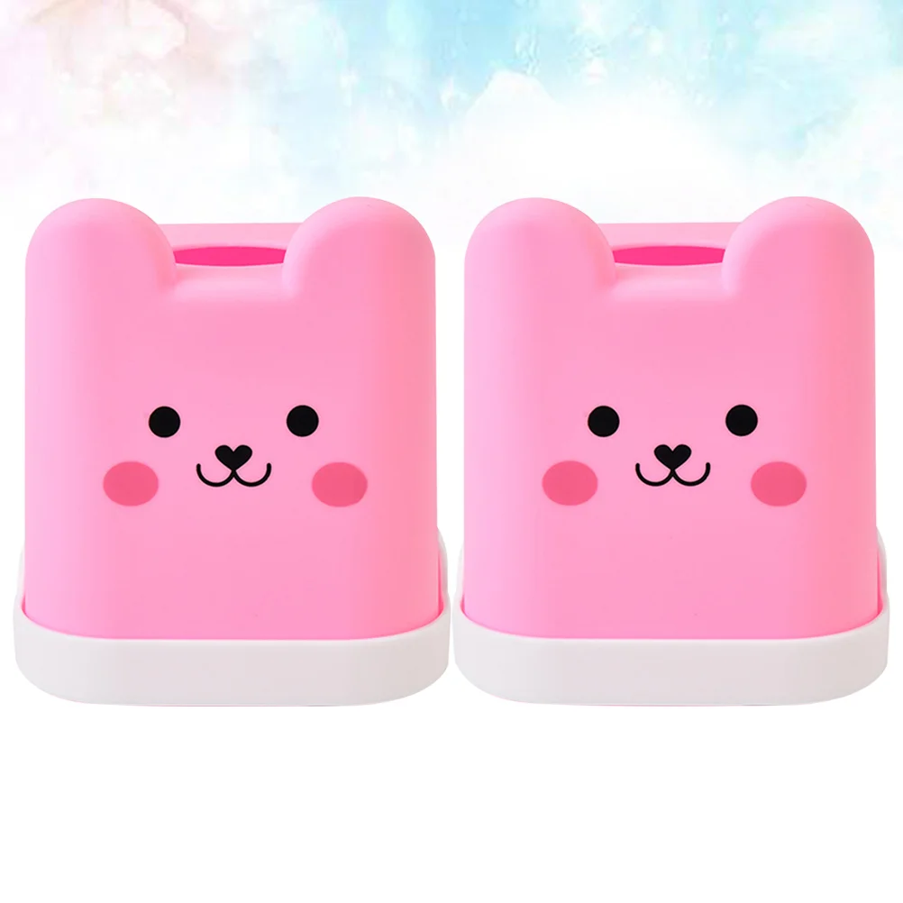 

Tissue Box Holder Case Cube Facial Decorative Paper Boxes Towel Cover Organizer Home Tissues Animal Wipes Wet Dispenser Bag