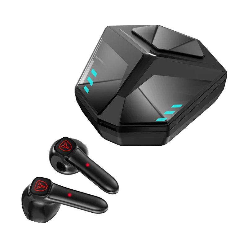 

SE-59 TWS HiFi Wireless Headphones 5.2 Bluetooth Non-inductive Delay Earphones Esports Game Headset With Fluid Breathing Light