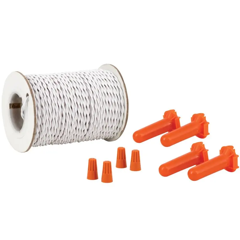 

Wire Kit for In-Ground Dog and Cat Fences, 100 ft of Pre-Twisted Wire