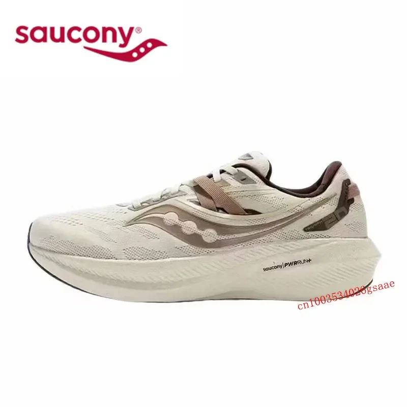 

Оригинальные мужские противоударные кроссовки Saucony Triumph-20 с подошвой из попкорна, повседневные женские кроссовки для бега, Спортивная амортизирующая ткань