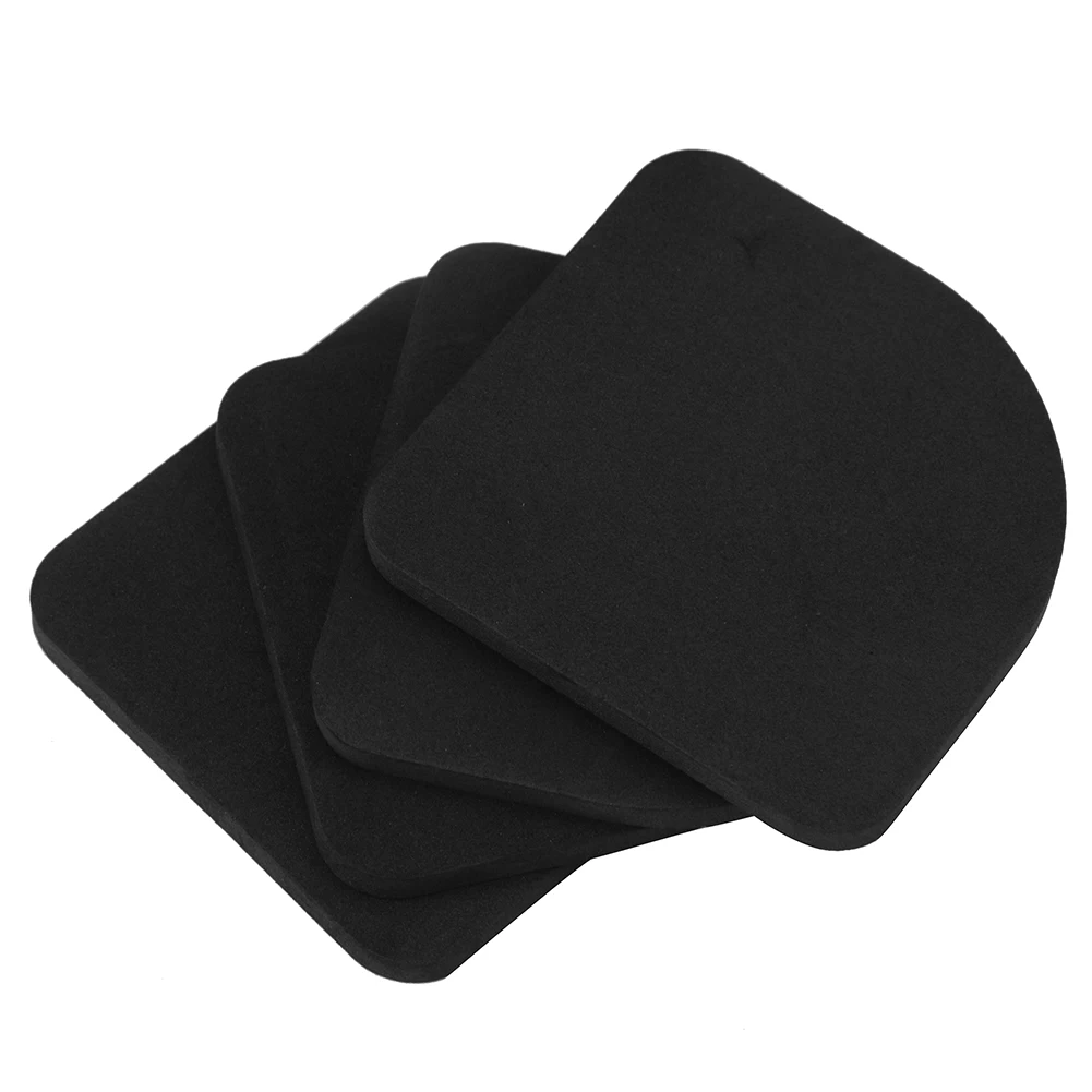 

4pcs Square Refrigerator Mute Shock Mat Washing Machine Anti Vibration Pad