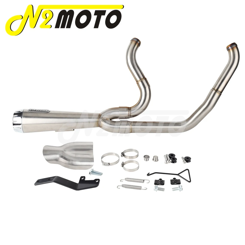 

Полная выхлопная система 2-в-1, трубы глушителя для Harley Softail Low Rider S ST EI Diablo Standard Street Bob 18+