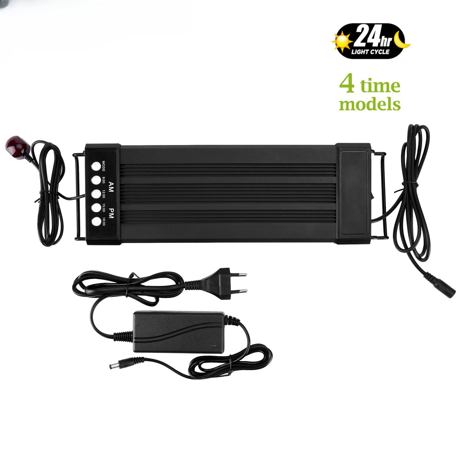 Лампа для аквариума 110 В/220 В 35-80 см Аквариум 24/7 часов Автоматическое освещение