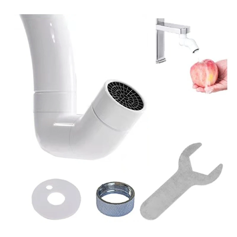 

M17D Kitchen 720° Swivel Sink Faucet Aerator Universal Adapter Water Tap Extender Splash Proof Faucet Sprayer Head Attachment