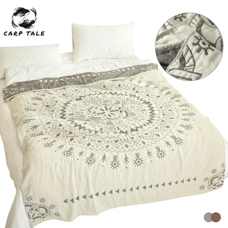

Muslin Throw Blanket 100%Cotton Gauze Warm Soft Blanket Bed Sofa Travel Bedding Quilt Winter Bedspread Comforter Queen King Size