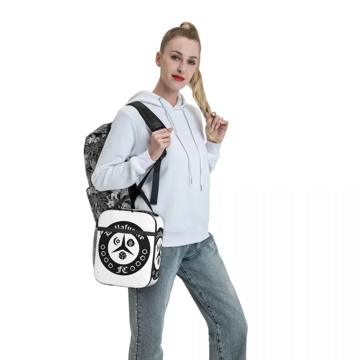 Dellafuente Готическая Термоизолированная Сумка Для Обеда Портативная Женская