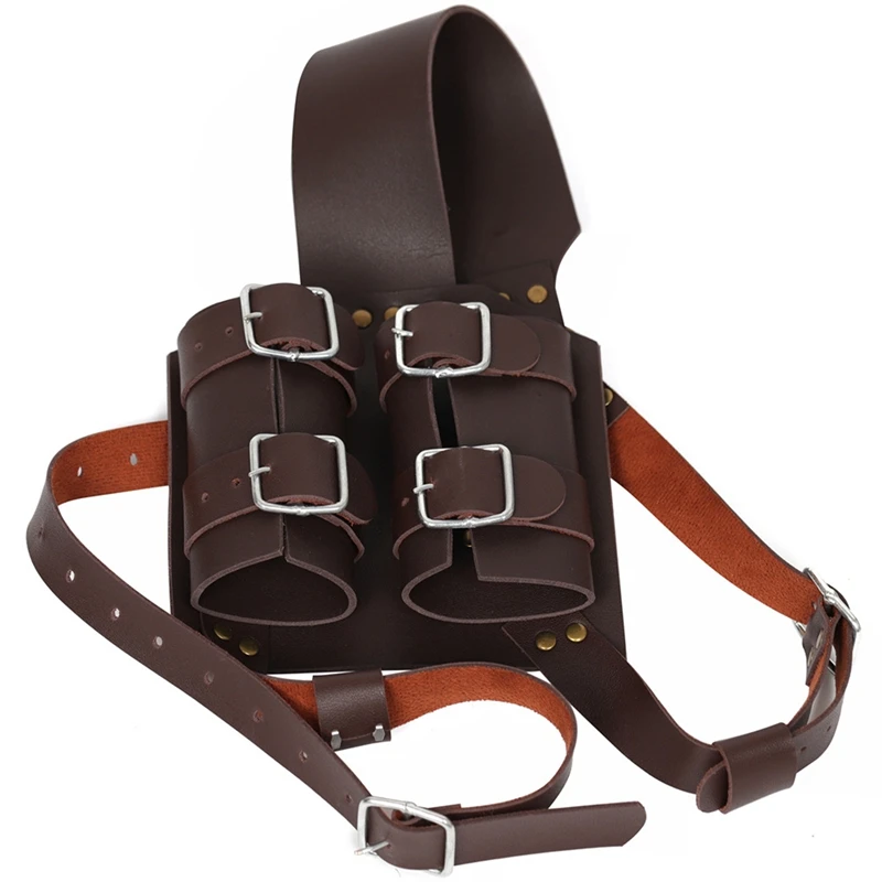 

Кожаный ремень для косплея, средневековый плечевой ремень для косплея викингов, пиратов, воинов