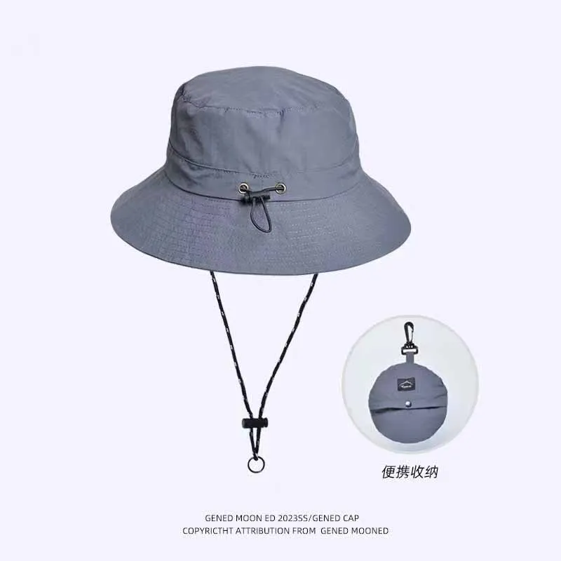 2023 summer golf men and women with the fisherman hat breathable light folding sun hat