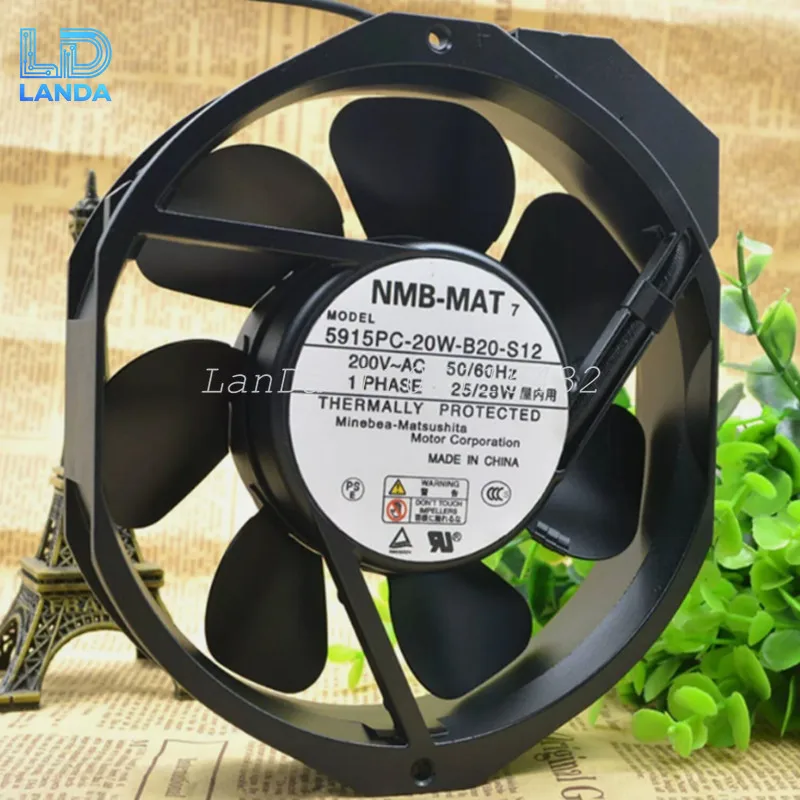 Новый и оригинальный специализированный вентилятор для FANUC для NMB 5915PC-20W-B20-S12, цельнометаллический (art.: 3920d28339b27) - 3920d28339b27