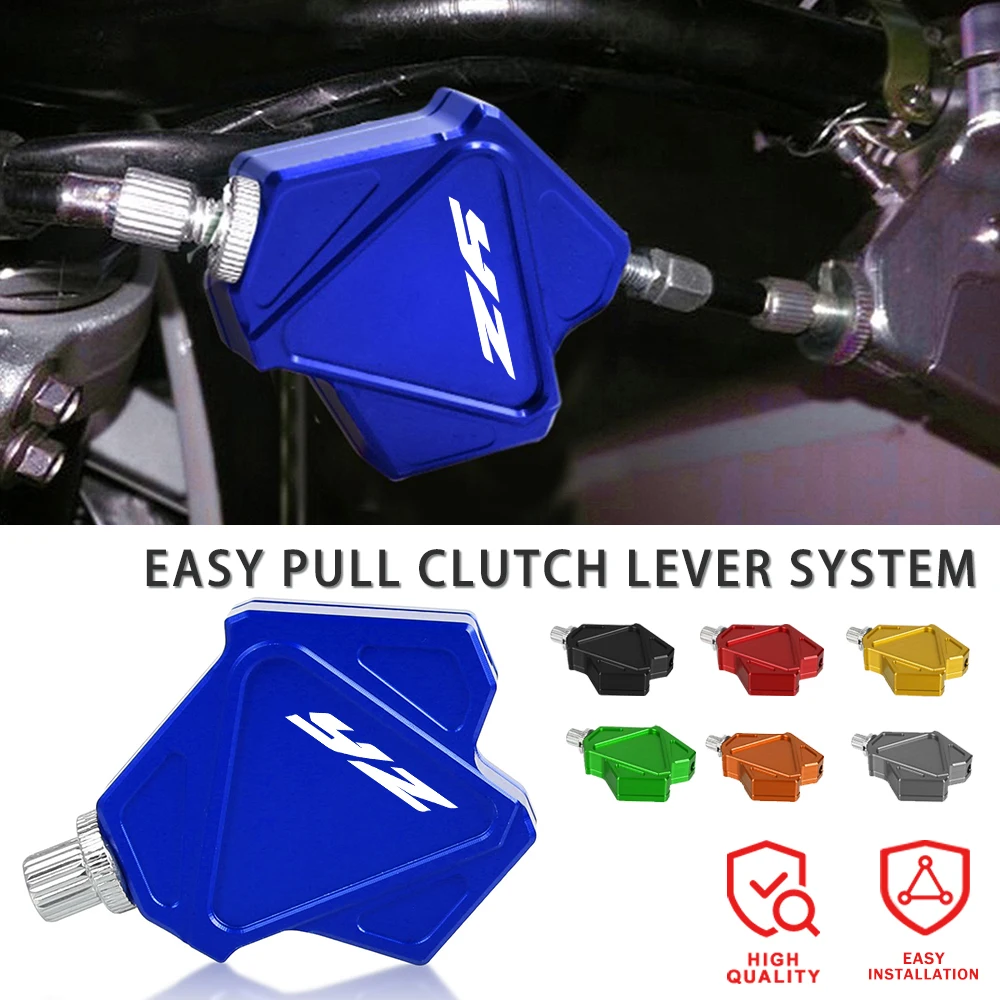 

Motorcycle CNC Aluminum Stunt Clutch Lever Easy Pull Cable System For YAMAHA YZ 65 80 85 125 250 426 450 FX F X 250F 426F 450F