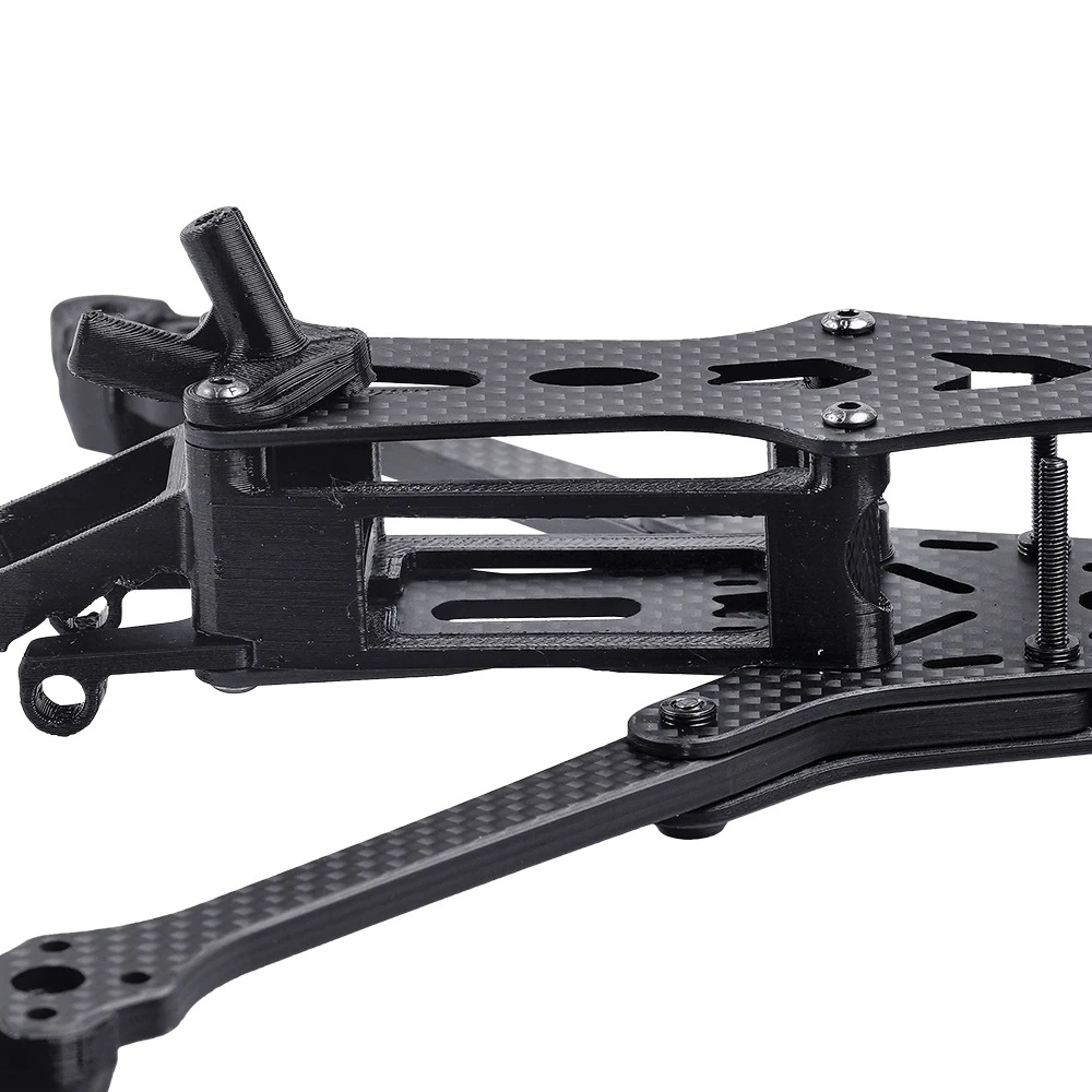 Карбоновая рама Foxeer Aura LR 5 &quot6&quot T700 комплект с мм кронштейном для фристайла FPV