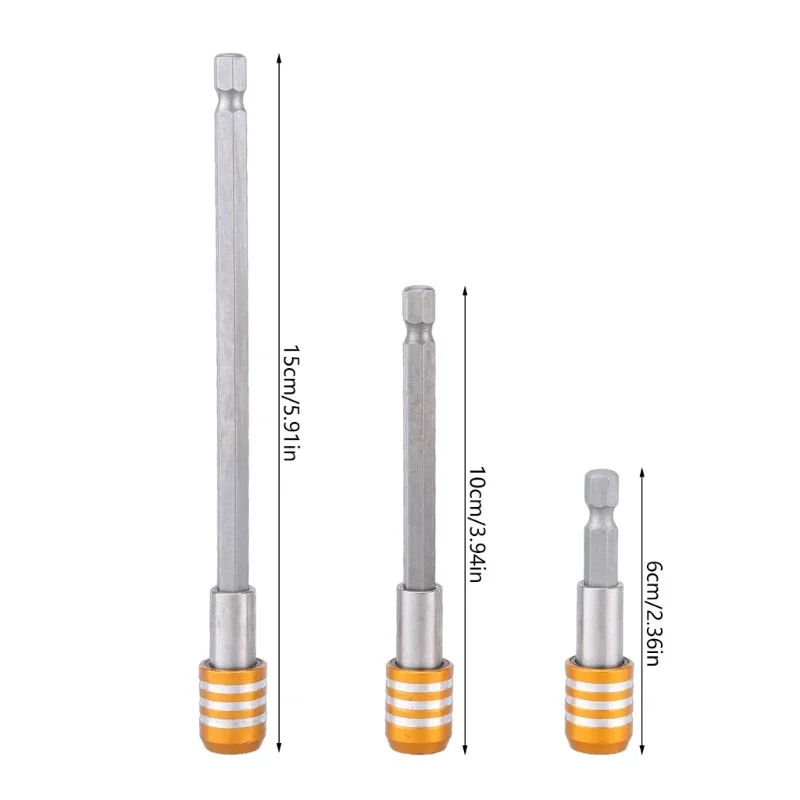 Держатель насадок-удлинителей для отверток набор шестигранных хвостовиков 1/4