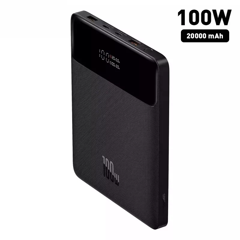 

Новинка внешний аккумулятор PD 100 Вт Быстрая зарядка 20000 мАч цифровой дисплей Портативный внешний аккумулятор для телефона