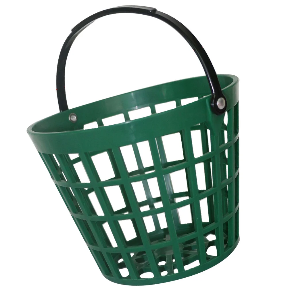 

Golf Pick Basket Golfball Container Handle Storage Holder Balls Collecting Bucket Golfing