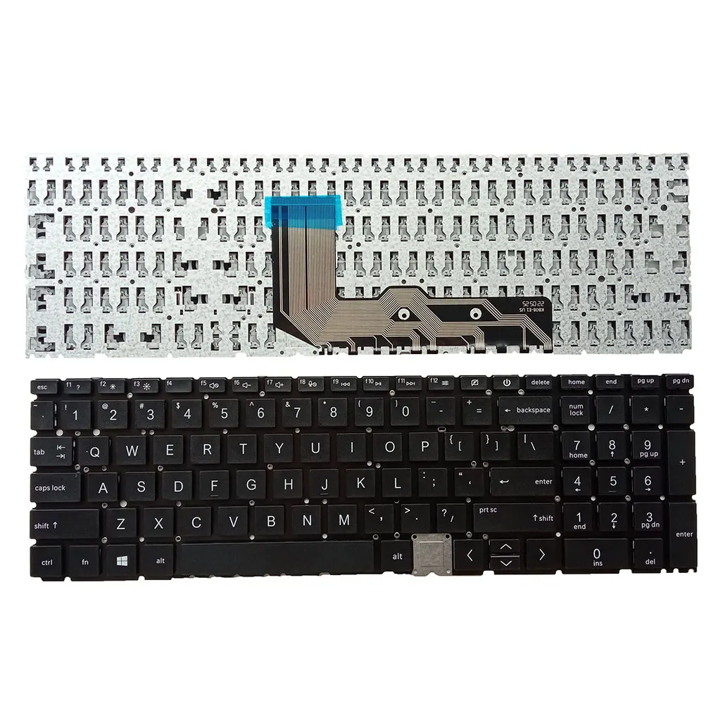

Keyboards No Backlit Fluent Typing Keypad Replacement for HP ENVY 15-ED