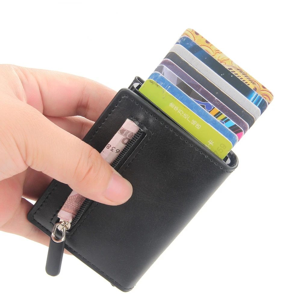 

Men Wallet Small PU Leather Trifold Card Holder Fashion Coin Purse Mini Wallets Money Bag Billetera Hombre Carteras Monederos