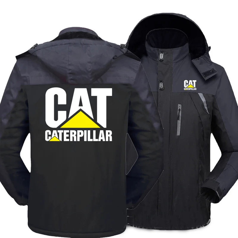

Winter Jacket Men CAT Caterpillar Windbreaker Windproof Waterproof Thicken Fleece Outwear Cycling Jersey Outdoorsports Military