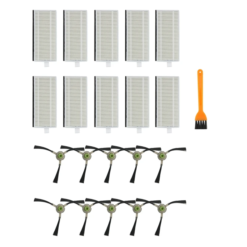 

HEPA Filter Side Brush Accessory Replacement Suitable For Lefant M201 T800 U180 Robotic Vacuum Cleaner