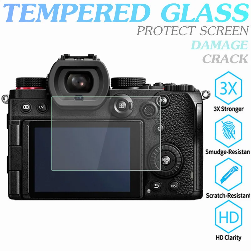 

Пленка из закаленного стекла для фотоаппарата Panasonic LUMIX S5 3 дюйма HD с защитой от царапин и трещин