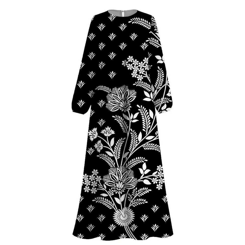 2024 модное мусульманское женское платье Abaya Дубай роскошное турецкое раннее