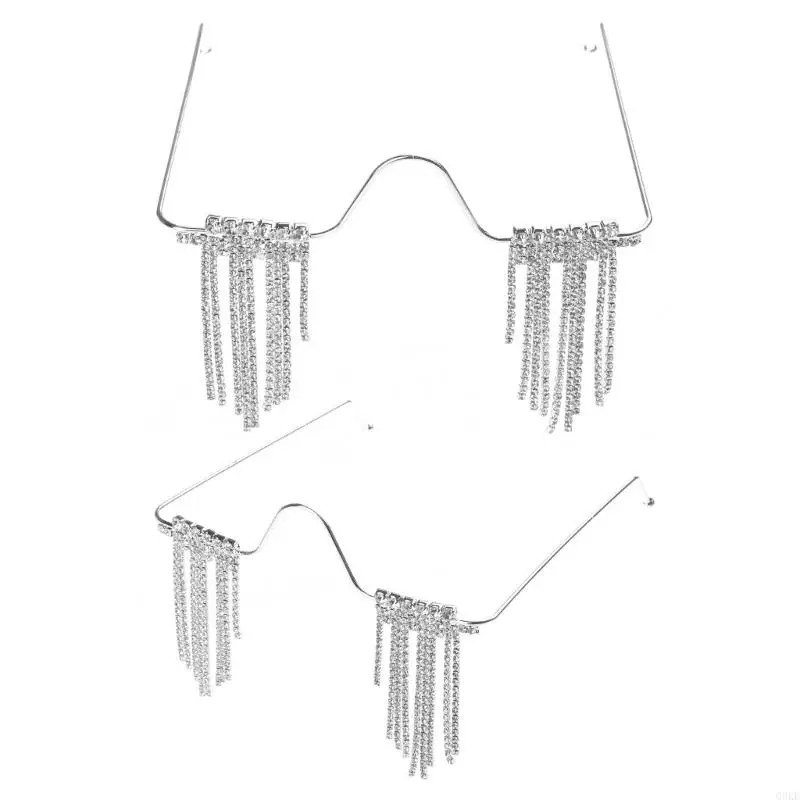 Q0KE кисточка для лица маскарадная маска украшения реквизит фотосъемки очки