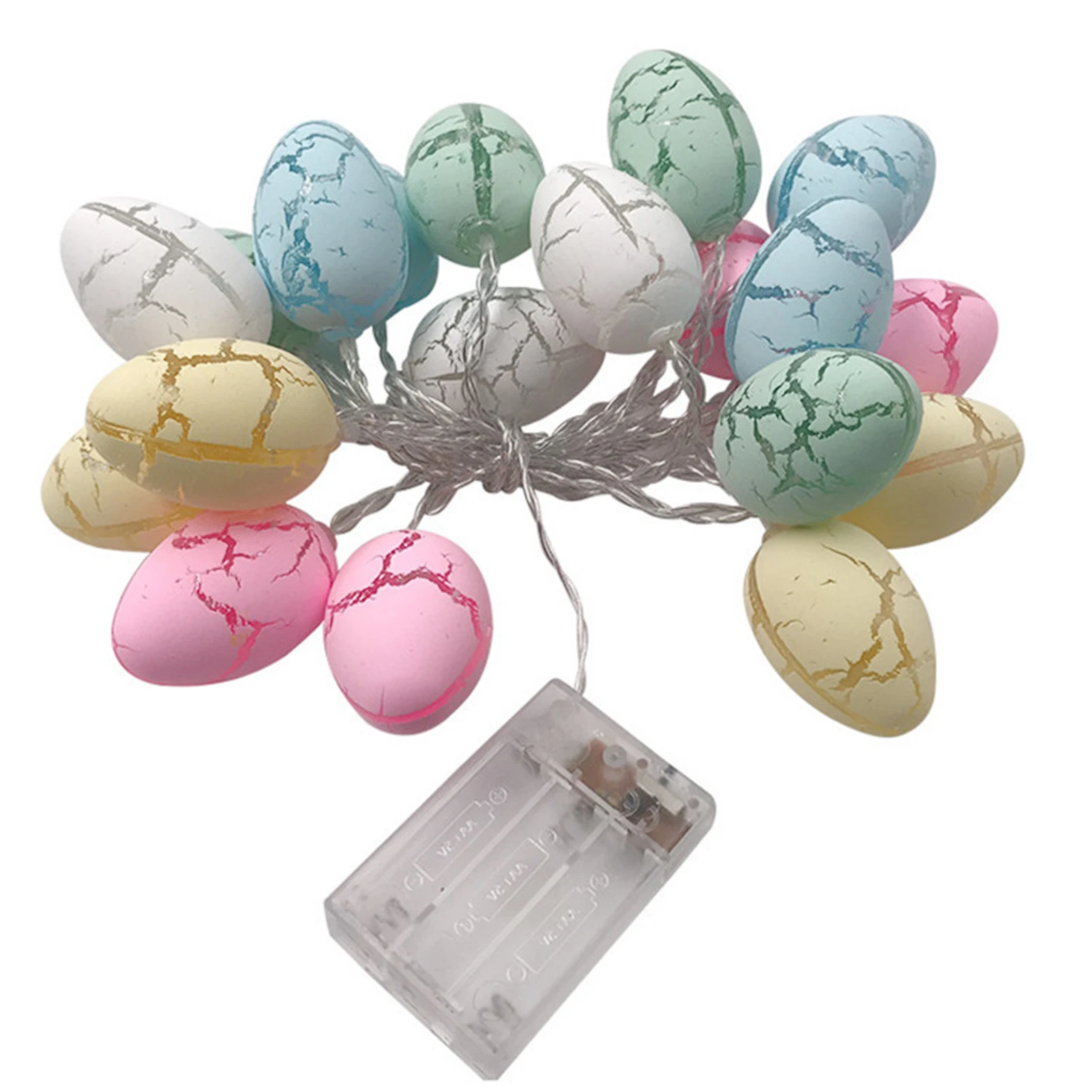 

Office Shop Fairy Lamp Extra Long Battery Powered Waterproof Multifunctional String Light Easter Egg Home Decor Party Supplies