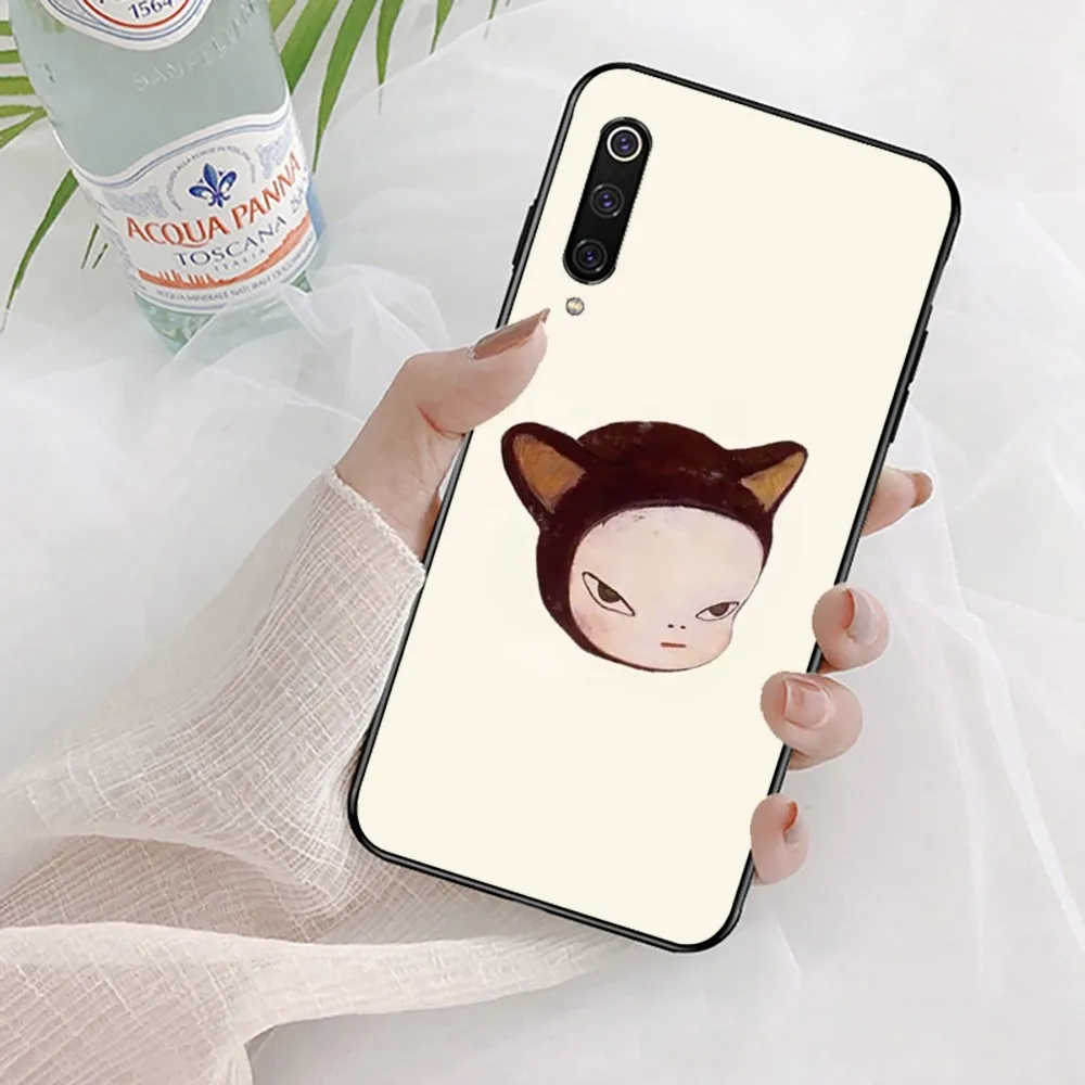 N-Nara Y-Yoshitomo Phone Case For Xiaomi Mi 5X 8 9 10 11 12 lite pro 10T PocoX3pro PocoM3 Note