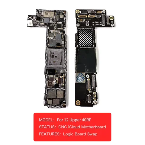 Материнская плата с ЧПУ для iPhone 12 Pro MAX Mini Logic Board Полировка Удаление замены основной полосы процессора Версия для США и ЕС без материнской платы Nand