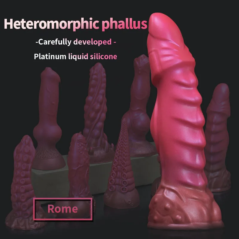 Большой анальный фаллоимитатор с присоской