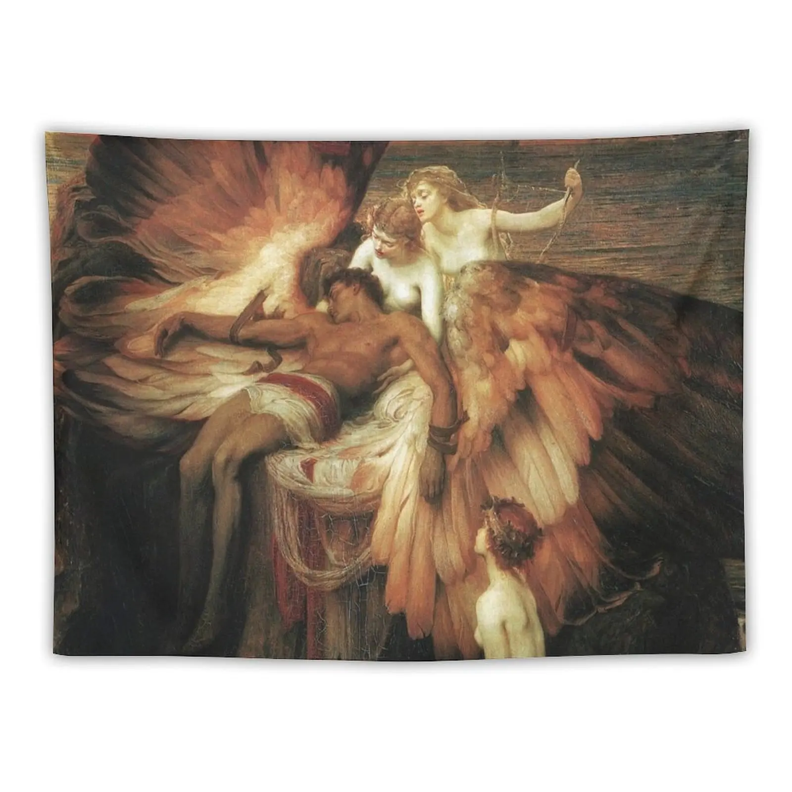 Траурная для айраса - драпировка Герберта Джеймса гобелен украшения комнаты