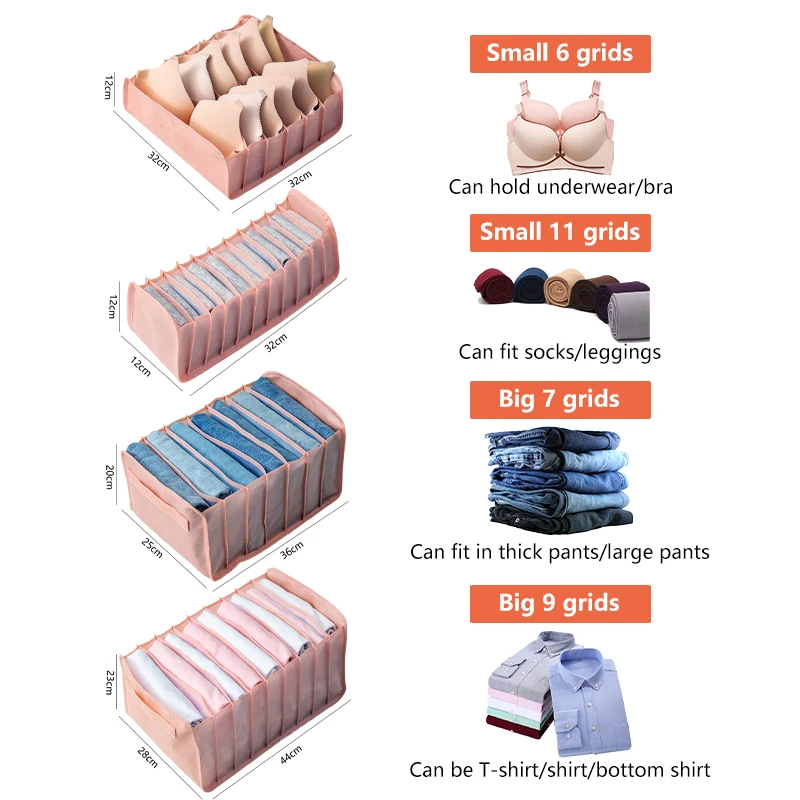 Органайзер для шкафа разделитель ящиков складной органайзер детской одежды