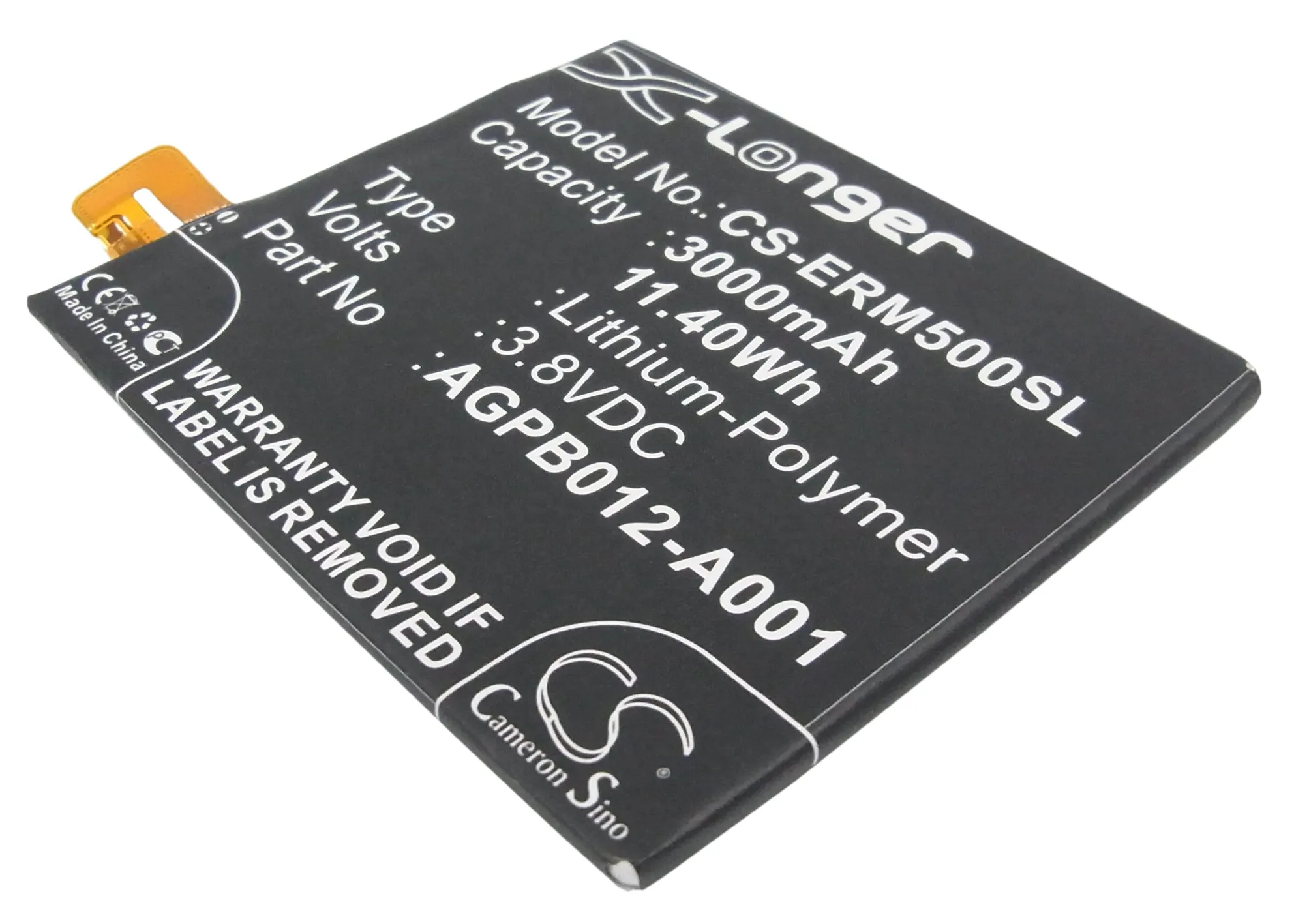 

CS 3000mAh/11.40Wh battery for Sony C5322,D5303,D5306,D5316,D5316N,D5322,XM50h,XM50t,Xperia T2 Ultra,T2 Ultra D5306