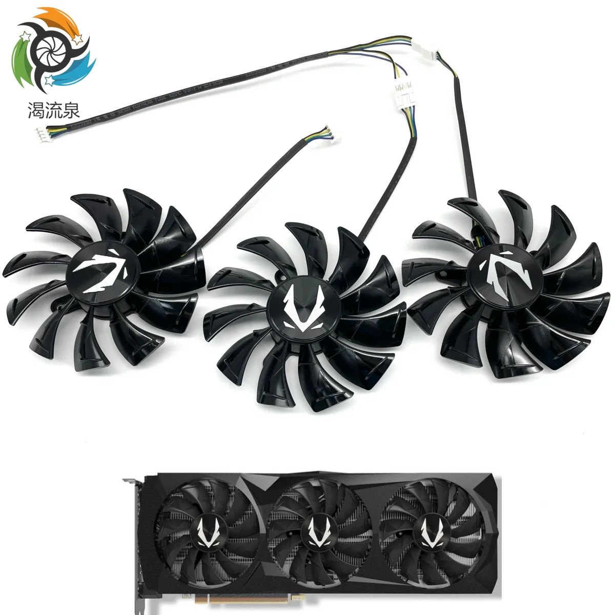 

New 12V 87MM RTX2080 2080Ti Graphics Card Cooling Fan GA92S2U 0.46A 4PIN For ZOTAC GeForce RTX 2080 Ti AMP Edition Cooler Fan