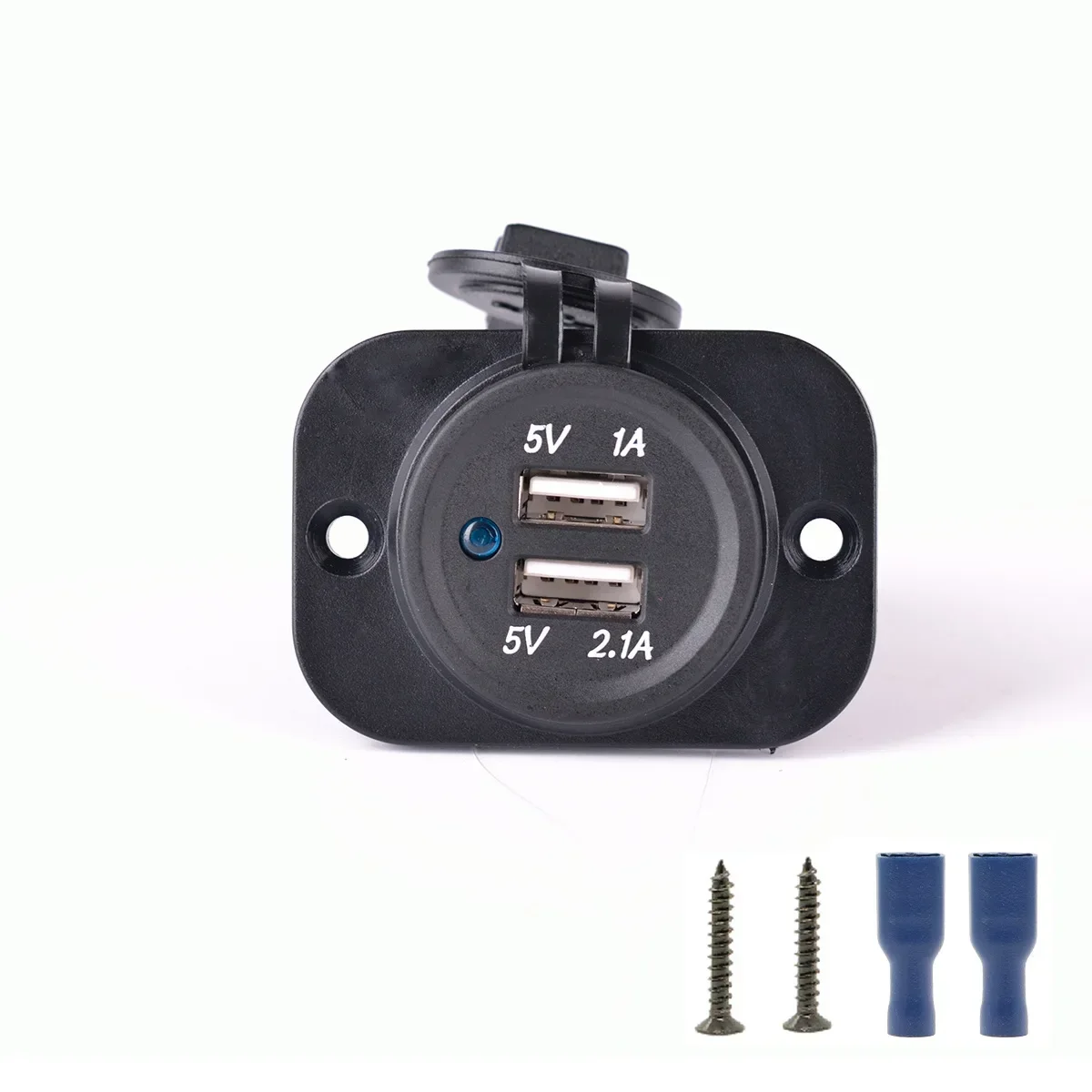 Автомобильное зарядное устройство для мотоцикла 12/24 в автомобиля 5 В 3 1 А