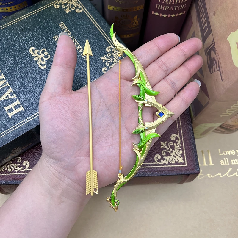 17 см The Viridescent Hunt Genshin Impact Venti Китайская мобильная игровая периферия Металлический