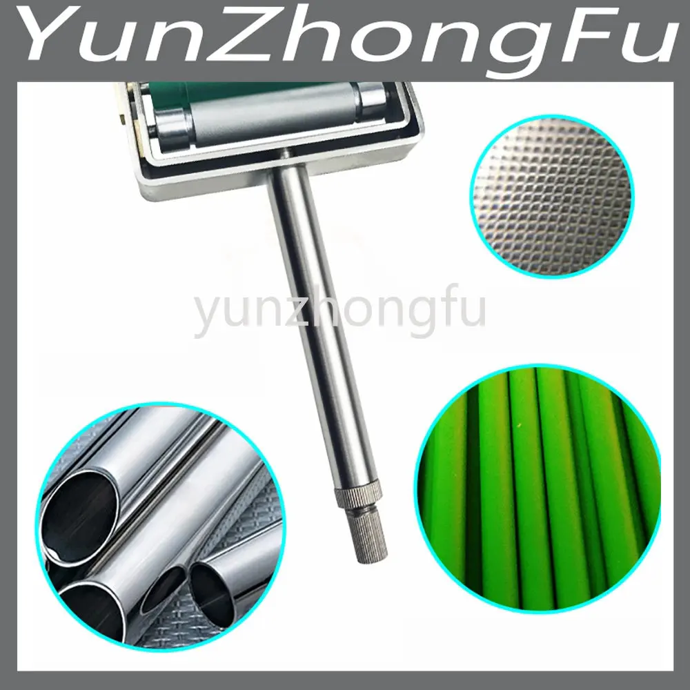 

ZS ручная чернильная печать пленка-аппликатор чернильный тестер Ручной цветной колесо металлический ролик Anilox резиновый ролик инструмент д...