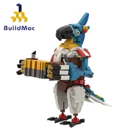 moc birdman kass model building blocks set for zeldaed breath of the wild link game characters bricks toys for children kid gift