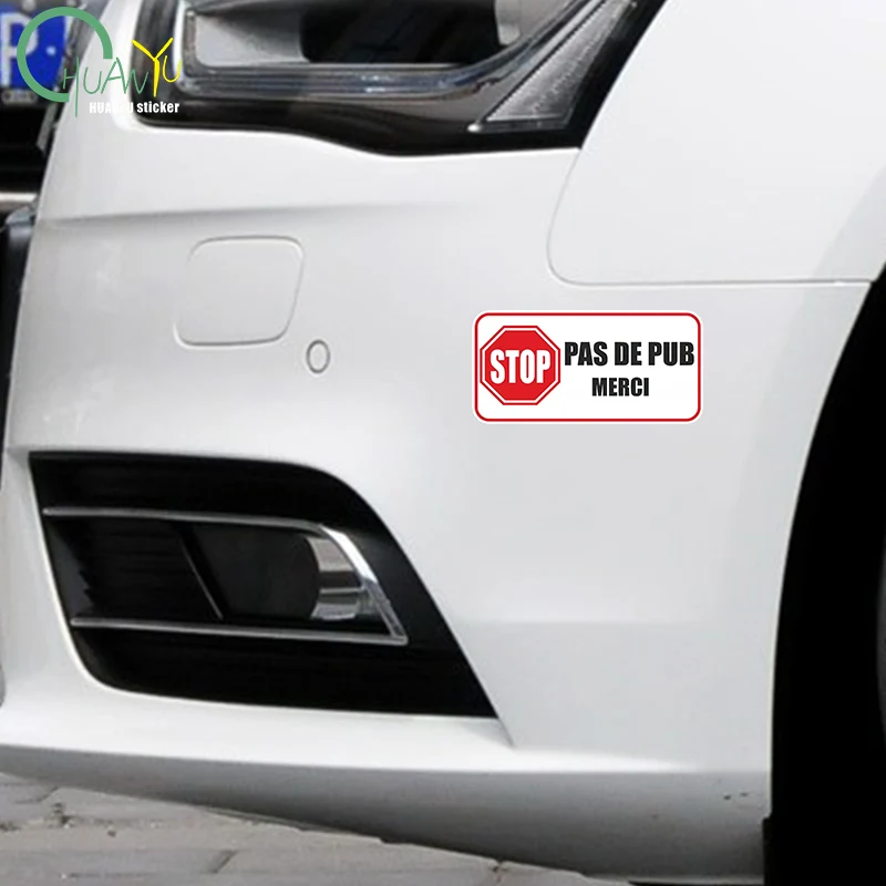 Креативная Французская Автомобильная Наклейка stop-peu Забавный Дизайн