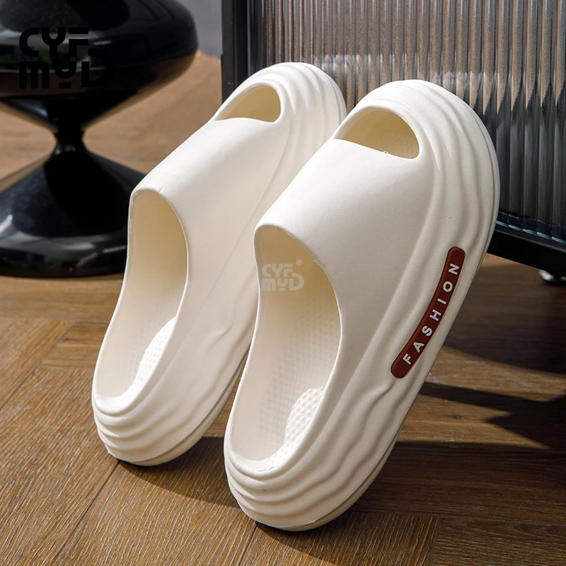 Platform Women's Home Slippers Soft Summer Shoes for Woman 2023 Designer Slides Non-slip EVA Slipper Outdoor Wear-resistant