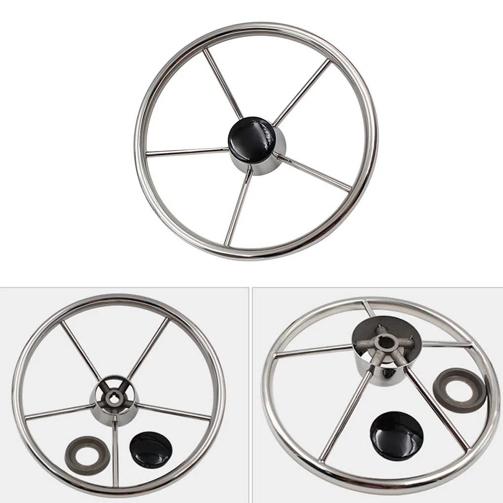 

Катер рулевое колесо морской 5 спицевой фитинг оборудование лодка