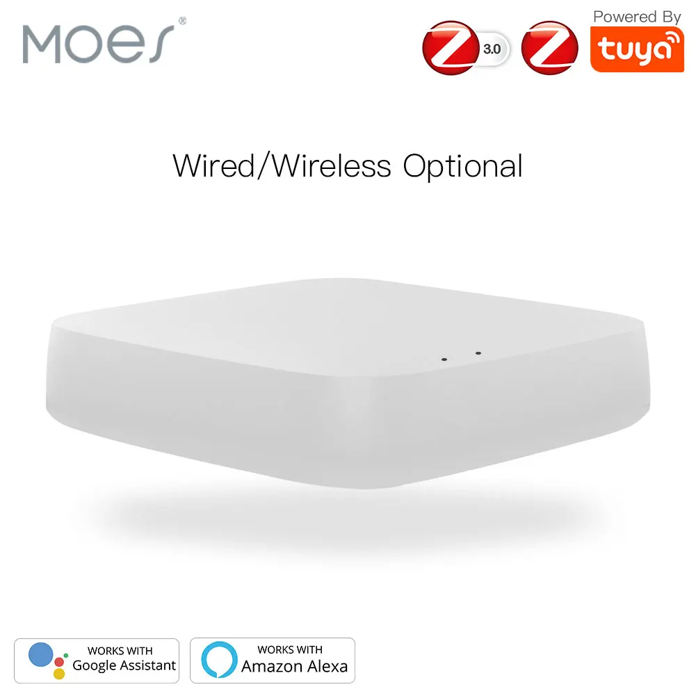 

Умный шлюз Tuya ZigBee, хаб для умного дома, мост, приложение для умного дома, беспроводной пульт дистанционного управления, работает с Alexa Google Home