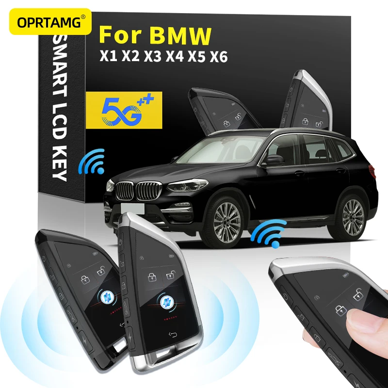 

Keyles Entry Remote Car Key Modified Smart LCD For BMW X1 X2 X3 X4 X5 X6 1994 1995 1996 1997 1998 1999-2018 2019 2020 2021 2022