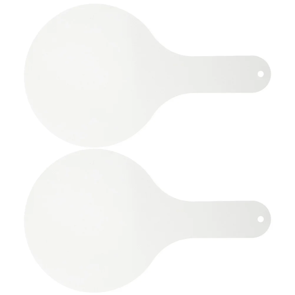 

Board Erase Dry White Answer Paddle Boards Whiteboard Writing Paddles Double Sided Wooden Hand Rectangular Held Mini Pocket