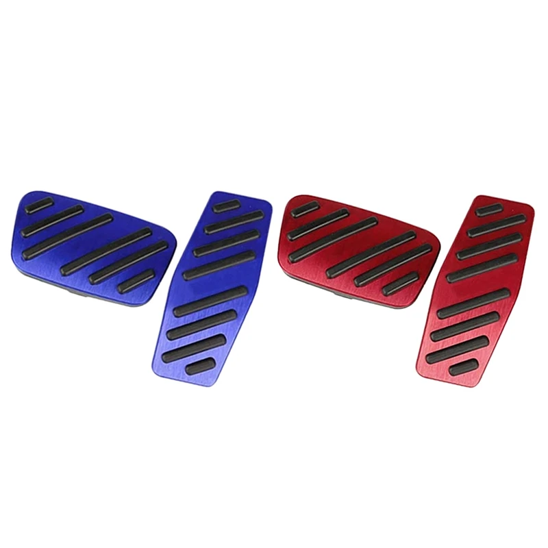 

2Pcs Anti-Slip Accelerator Brake Foot Pedal Brake Pedal Suitable For Chevrolet Explorer Equinox Blazer