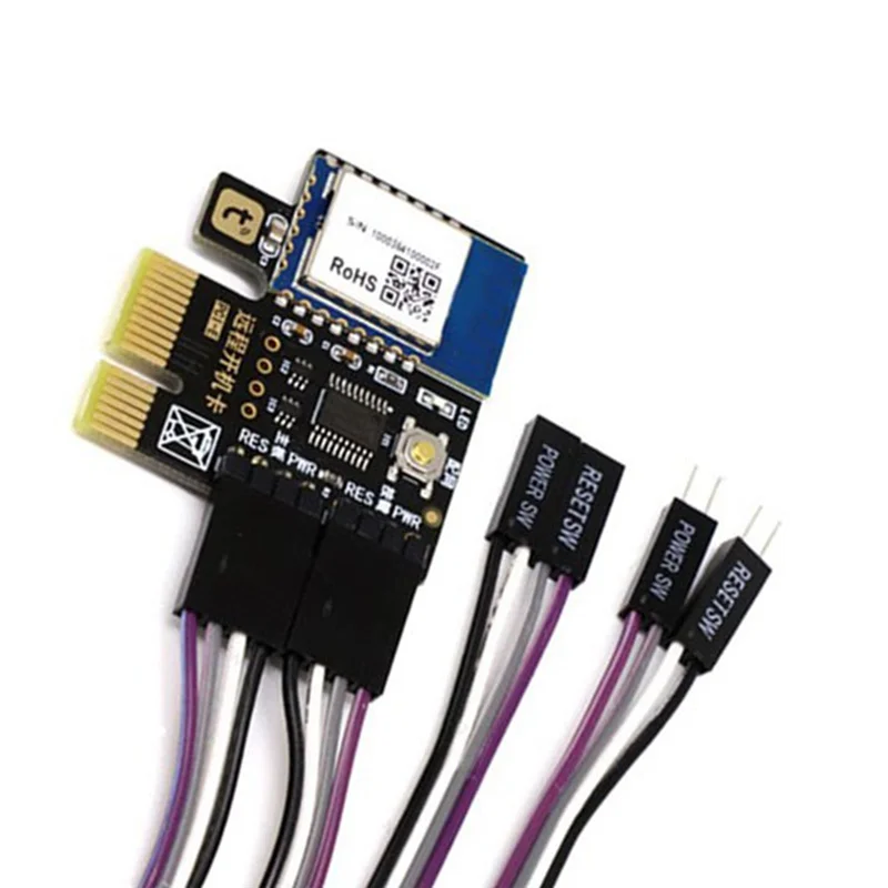 A3 Tuya Wifi PC Power Switch Desktop Computer Remote Boot Startup Card Telecommuting PICE MINI APP Control