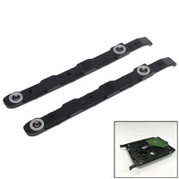 1pair new black chassis hard drive mounting plastic rails for cooler master for 912 magic armor qingfeng man and other models