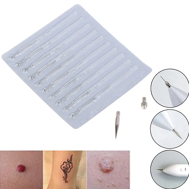 

1set Spot Remover Dedicated Needles Skin Mole Removal Pen Replaceable Needles For Freckle Spot Mole Removal Pen Accessories Hot