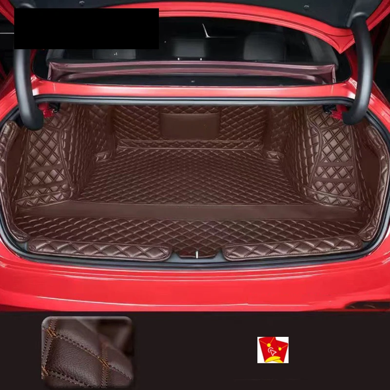 Кожаный чехол для kia k5 2020 2021 аксессуары с покрытием груза внутренняя подкладка