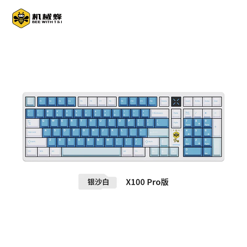 Механическая клавиатура Bee с T &amp I X100 XANADU трехрежимная RGB-подсветкой геймпадами